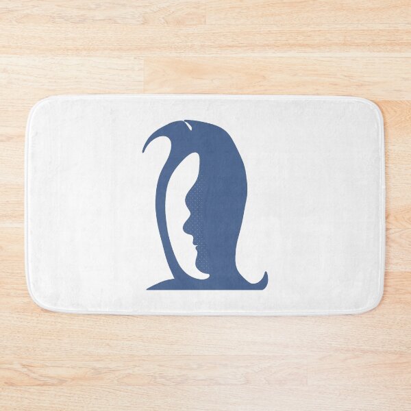 Item preview, A penguin or a face in this Fun Optical Illusion designed and sold by shopdiego.