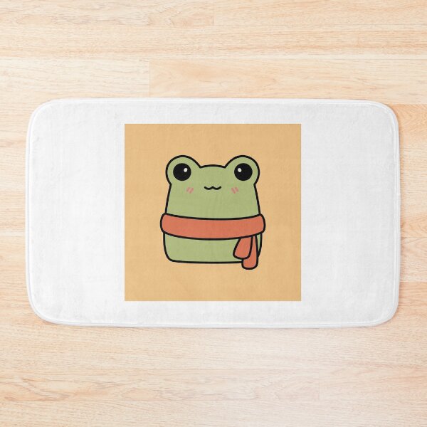 Item preview, frog with scarf designed and sold by YQvibe Studio.