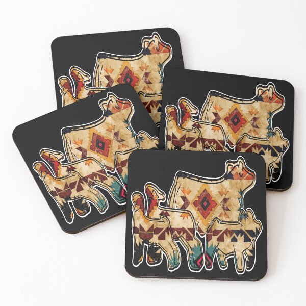 Item preview, Livestock Show Animals - Aztec Design designed and sold by handsoftime2020.