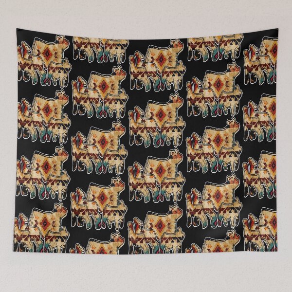 Item preview, Livestock Show Animals - Aztec Design designed and sold by handsoftime2020.