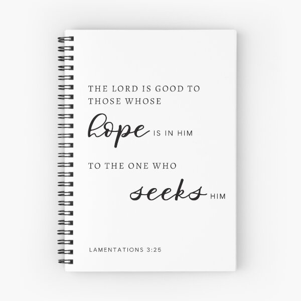 Item preview, ENCOURAGING BIBLE VERSE ABOUT HOPE (LAM 3:25) designed and sold by Sabrina Coloma.