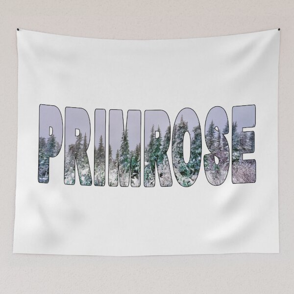 Item preview, PRIMROSE - Alaska USA Snowy Scenery Spruce Trees designed and sold by Adam Gormley.