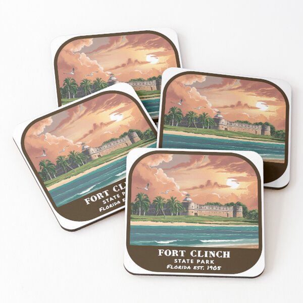 Item preview, Vintage Fort Clinch State Park (Florida State Park) designed and sold by RabbitK.