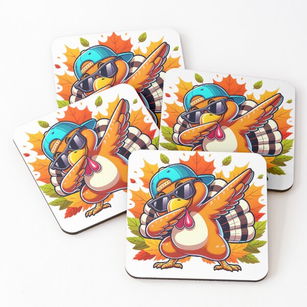 Item preview, Cool Dabbing Turkey for Thanksgiving Fun designed and sold by jlprime.