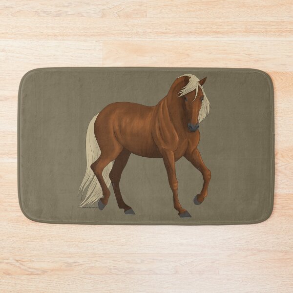 Item preview, Beautiful Chestnut Andalusian Horse with Flaxen Mane and Tail designed and sold by DappledMoon.