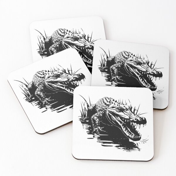 Item preview, Saltwater Nile Crocodile Alligator Reptile Hunt Predator designed and sold by inkoutninja.