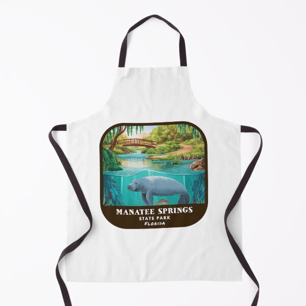 Item preview, Vintage Manatee Springs State Park (Florida State Park) designed and sold by RabbitK.
