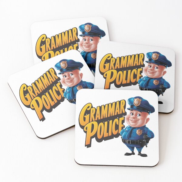 Artikelvorschau, Grammatikpolizei. Grammatik ist wichtig. Englischliebhaber, Englischlehrer entworfen und verkauft von GraphicM0M.