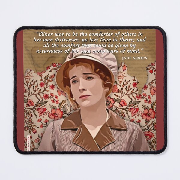 Item preview, Jane Austen Fan Art: Sense and Sensibility - Elinor's Composure designed and sold by Nicola Delacoeur.