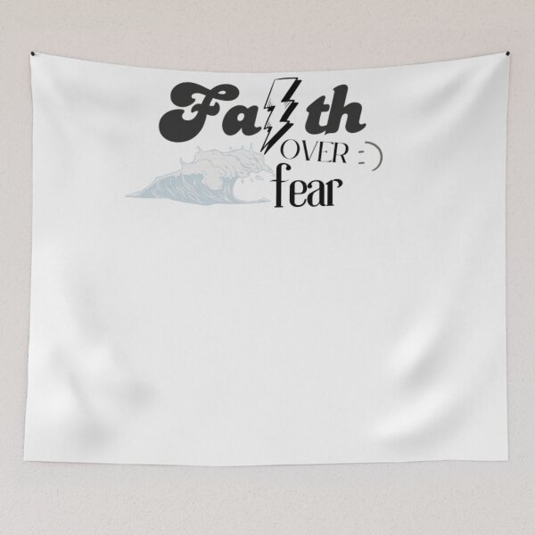 Item preview, faith over fear designed and sold by designedwLUV.