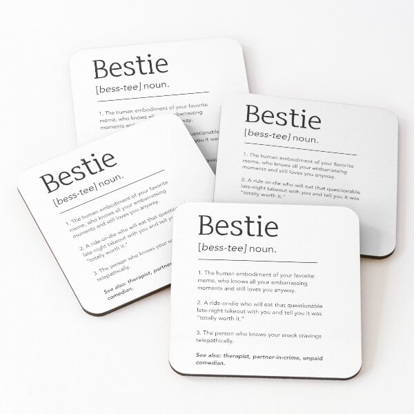 Item preview, Bestie Quote | Bestie Definition | Gifts for Best Friend | designed and sold by CatCreatesDIY.