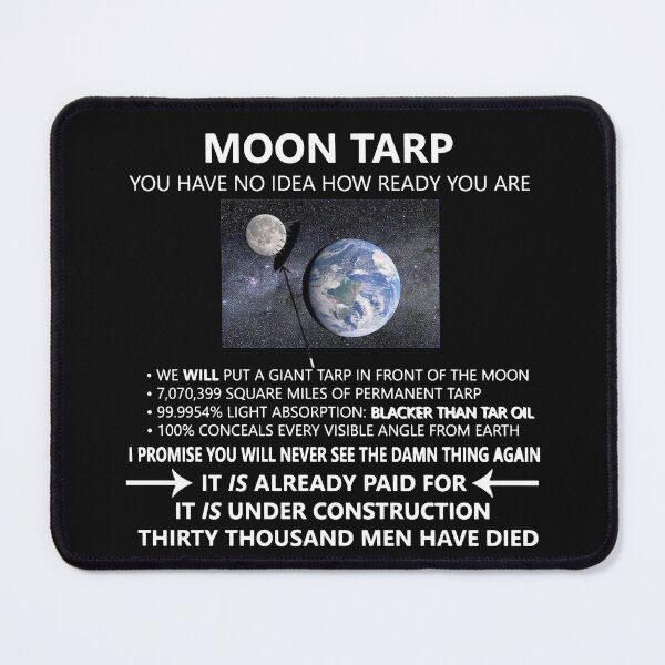 Item preview, Copy of Moon Tarp Funny Meme Shirt designed and sold by QuinnGinger.