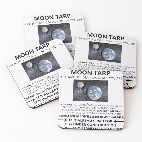 Item preview, Moon Tarp Funny Meme Shirt designed and sold by QuinnGinger.