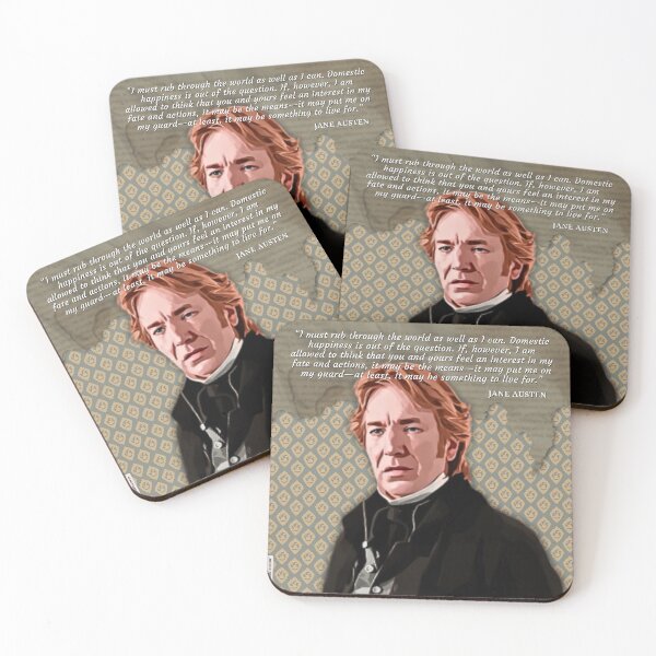 Item preview, Jane Austen Fan Art: Sense and Sensibility - Colonel Brandon designed and sold by Nicola Delacoeur.