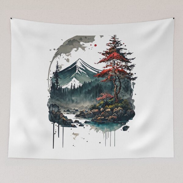 Item preview, "Serenity in the Mountains" designed and sold by MASA19781022.