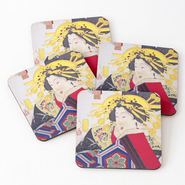 Item preview, A Lithe-Looking Woman – Yoshitoshi (1888) designed and sold by Kina-design.