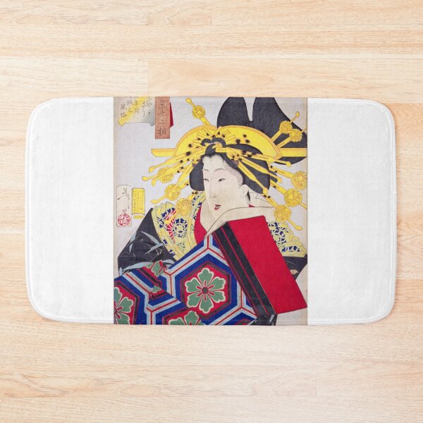 Item preview, A Lithe-Looking Woman – Yoshitoshi (1888) designed and sold by Kina-design.