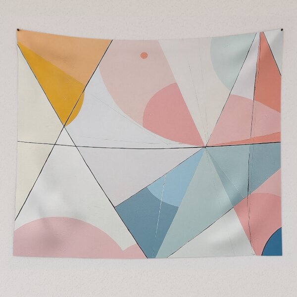 Item preview, Wassily Kandinsky Shapes Composition designed and sold by maniacfitness.