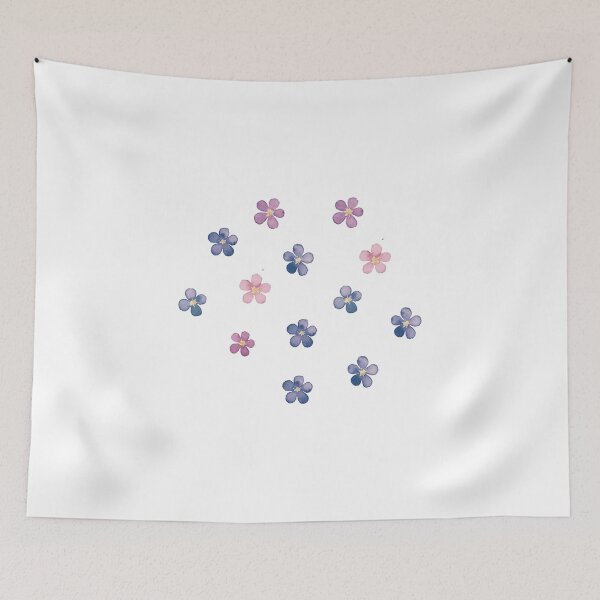 Item preview, Watercolor painted little flowers designed and sold by nimmitrends.