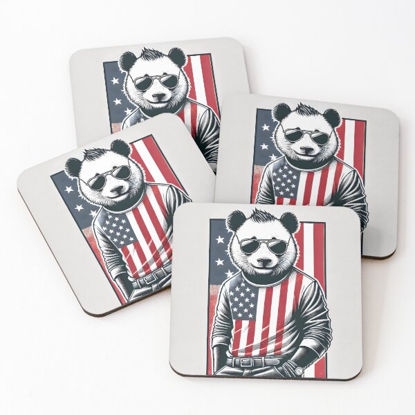 Item preview, Living the American Panda Dream designed and sold by unrealartwork.