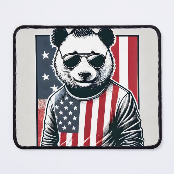 Item preview, Living the American Panda Dream designed and sold by unrealartwork.
