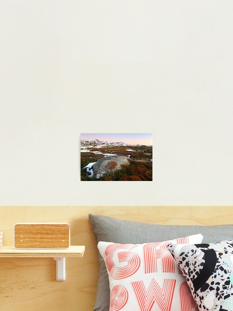 Thumbnail 2 of 3, Photographic Print, Wind swept valley, Kosciuszko Nat. Park, Australia designed and sold by Chockstone.