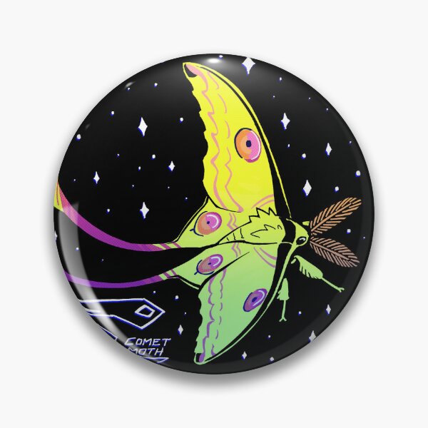 Item preview, comet moth designed and sold by dinoserious.