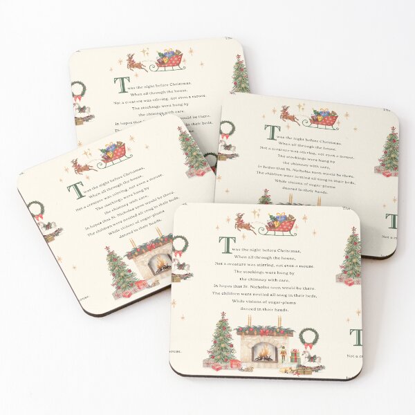 Item preview, ‘Twas the Night Before Christmas Storybook Page designed and sold by makell-creates.