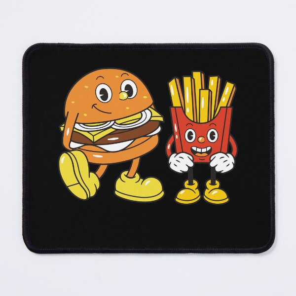 Item preview, Enjoy your burger with french fries designed and sold by Bhavna111.