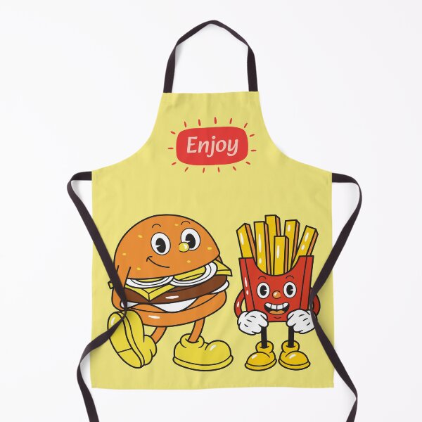 Item preview, Enjoy your burger with french fries designed and sold by Bhavna111.