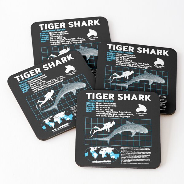 Item preview, Tiger Shark Datasheet designed and sold by NicGrayGraphic.