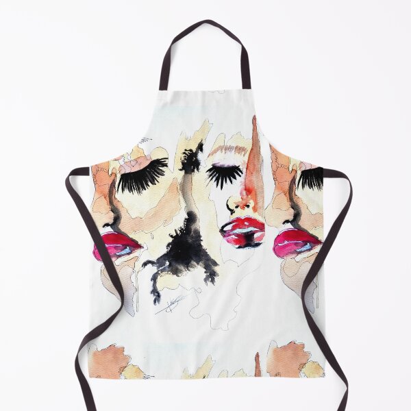 Item preview, coffee stains, watercolour, abstract LIPS AND LASHES  designed and sold by Louisevn1.