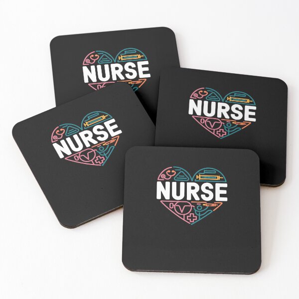 Item preview, Love Nurse, Nurse, Cute Nurse, Nurse Appreciation Gift, Nurse Gift Idea designed and sold by VibrantCraftsCo.