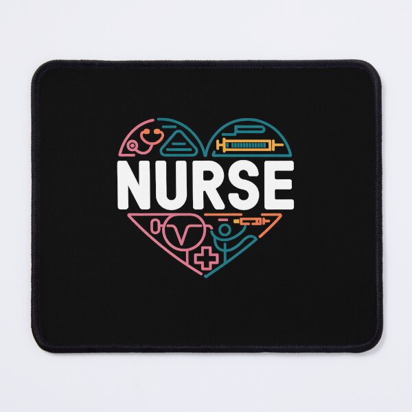 Item preview, Love Nurse, Nurse, Cute Nurse, Nurse Appreciation Gift, Nurse Gift Idea designed and sold by VibrantCraftsCo.