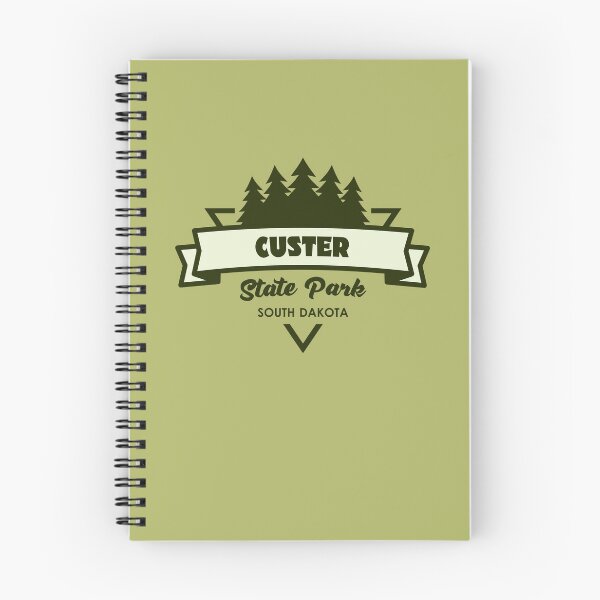 Item preview, Custer State Park South Dakota Trees And Ribbon designed and sold by bivenart.