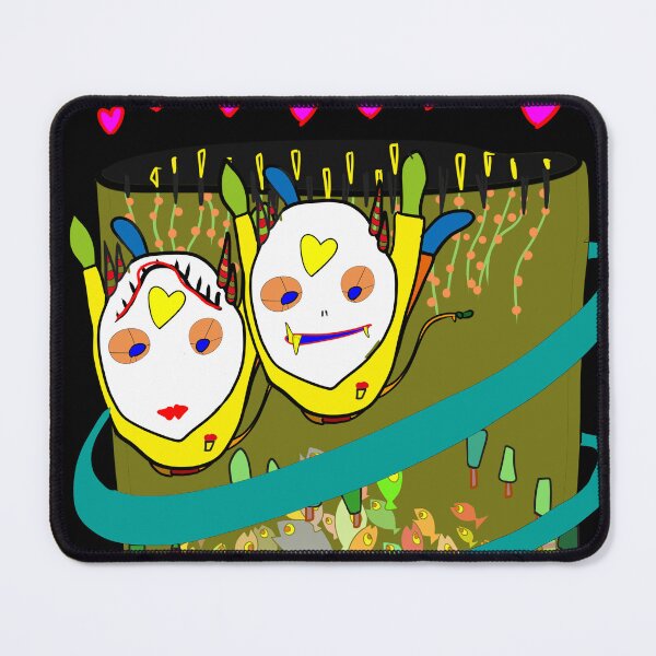 Item preview, alien catching fish designed and sold by OceanArtStore.