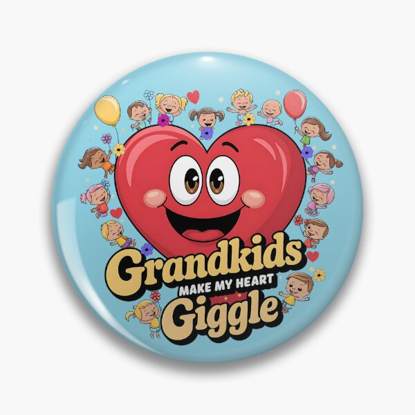 Item preview, Grandkids Make My Heart Giggle designed and sold by Bliss Find And Design.