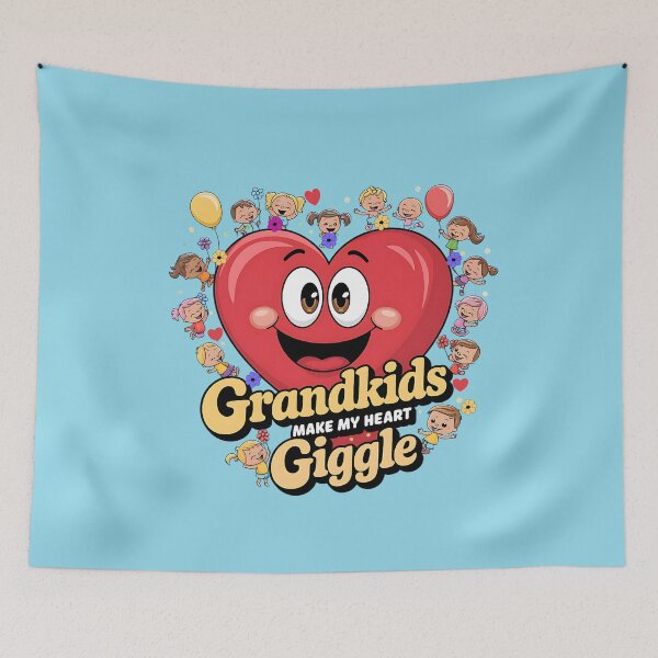 Item preview, Grandkids Make My Heart Giggle designed and sold by Bliss Find And Design.