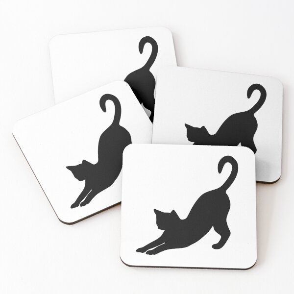 Item preview, Mystique of the Feline: An Elegant Cat Silhouette, Unique designed and sold by villacreativa.