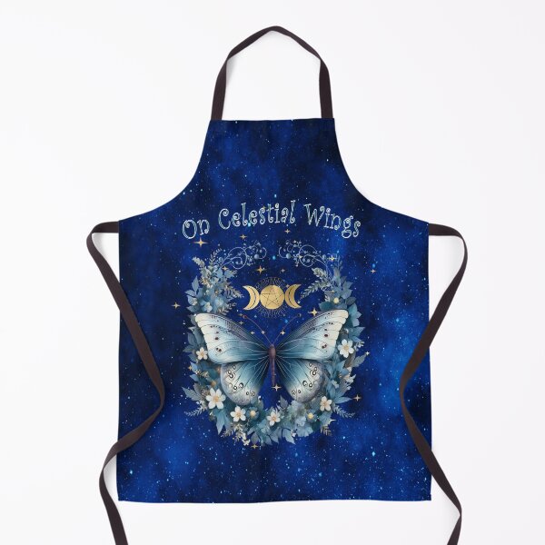 Item preview, On Celestial Wings Enchanted Butterfly Triple Moon designed and sold by MysticOzzy.