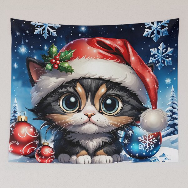 Item preview, Adorable Christmas kitten. designed and sold by nicky2342.