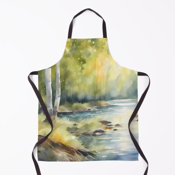 Item preview, Peaceful Birch Creek designed and sold by CalmnessbyChoice.