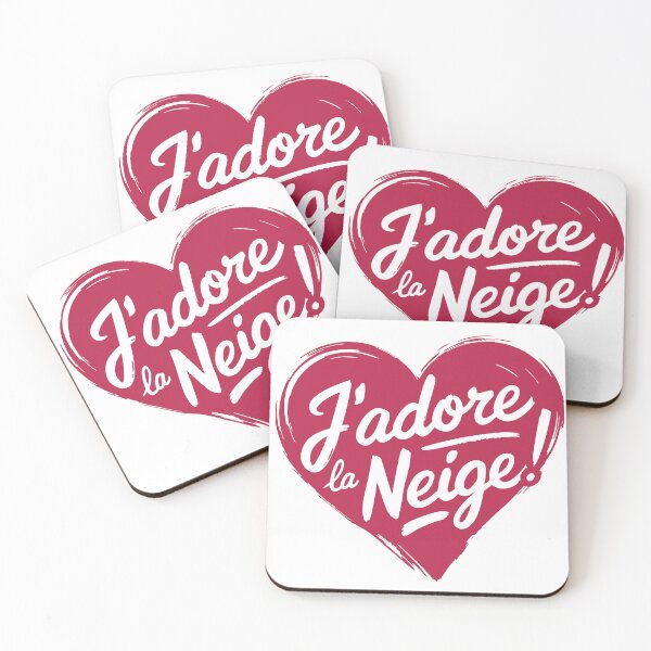 Item preview, J'adore la neige! I love the snow! French designed and sold by GraphicM0M.