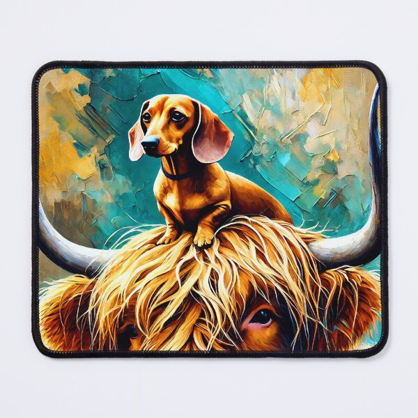Item preview, Highland Dachshund designed and sold by ChrisButler.