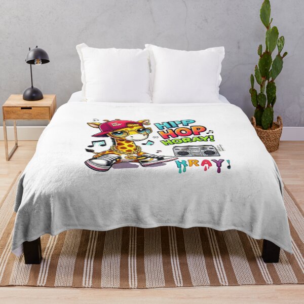 Item preview, Hip Hop Giraffe Street Style Art designed and sold by PixelMuse2024.