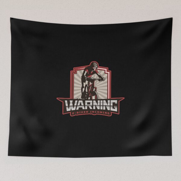 Item preview, Warning E-biker Incoming designed and sold by RABTees.