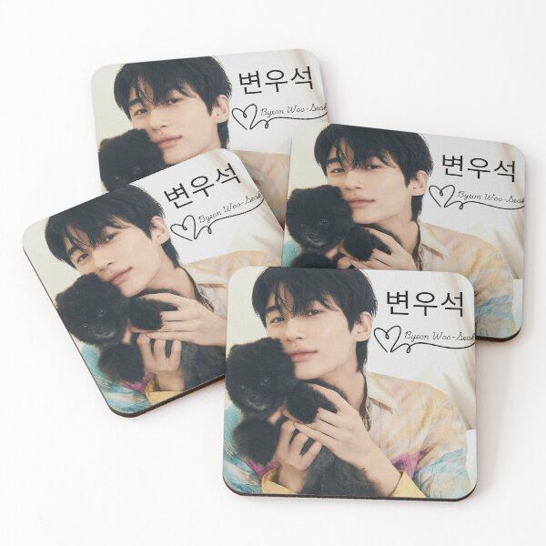 Item preview, Byeon Woo Seok Loves Puppies designed and sold by K-Oppa America.