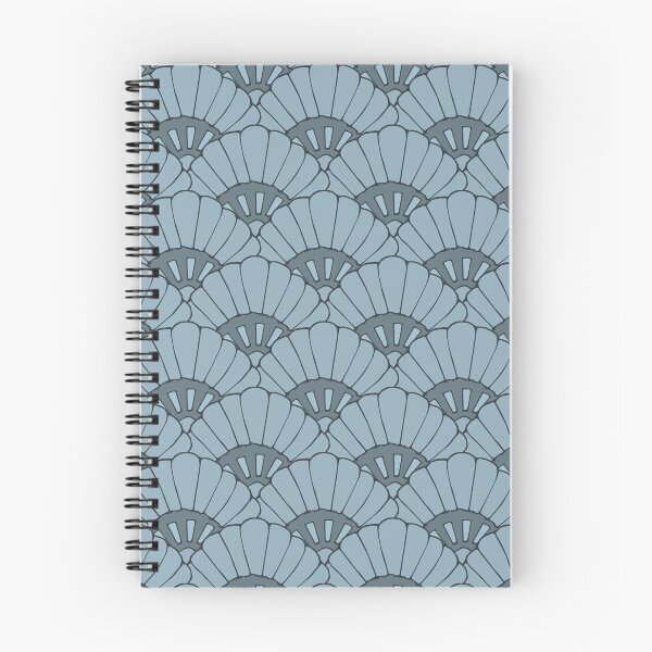 Item preview, seashell overlap blu gray designed and sold by RhoQA.