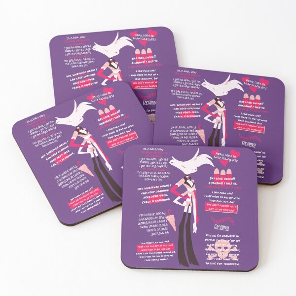 Item preview, Angel Dust Minimalist Quotes designed and sold by Kat-su.