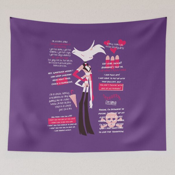 Item preview, Angel Dust Minimalist Quotes designed and sold by Kat-su.